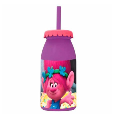 Trolls 300ml Milk Bottle With Straw £2.29